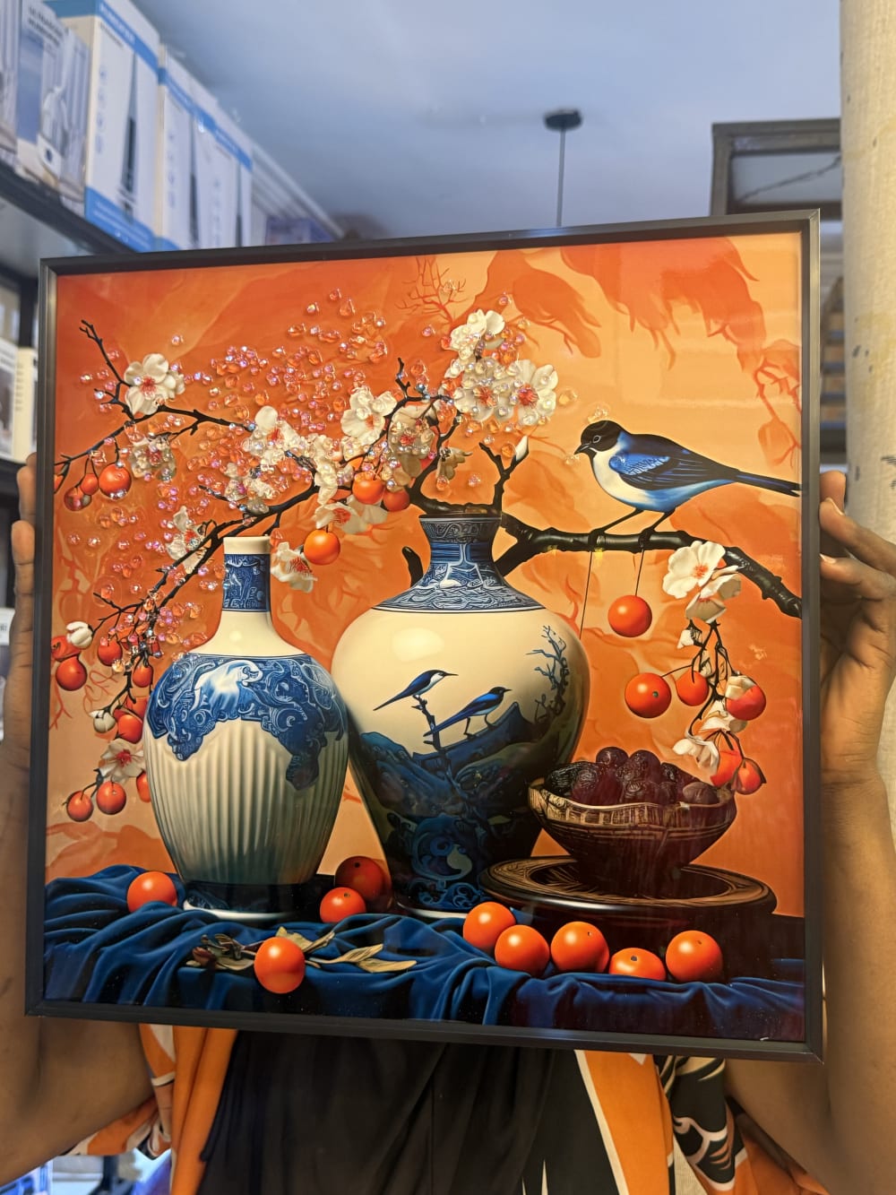 121 40by40 imported acrylic frame 
