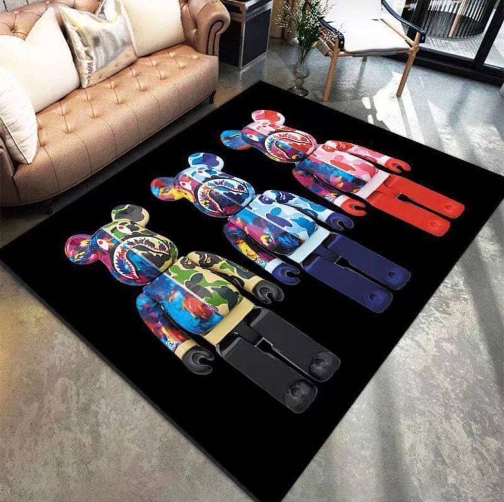 122 High quality 3D center rug 