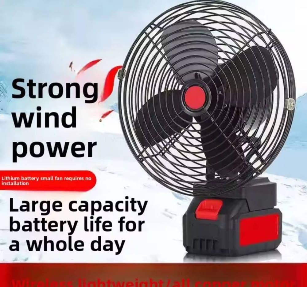 Lithium ion fan view 2