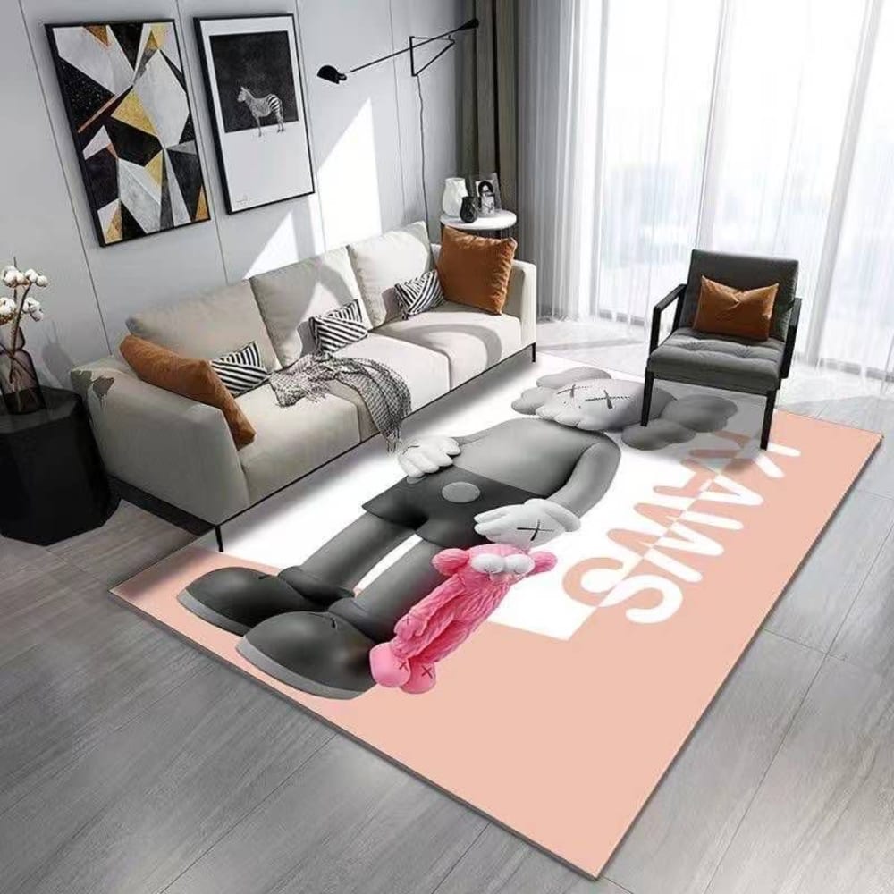 126 High quality 3D center rug 
