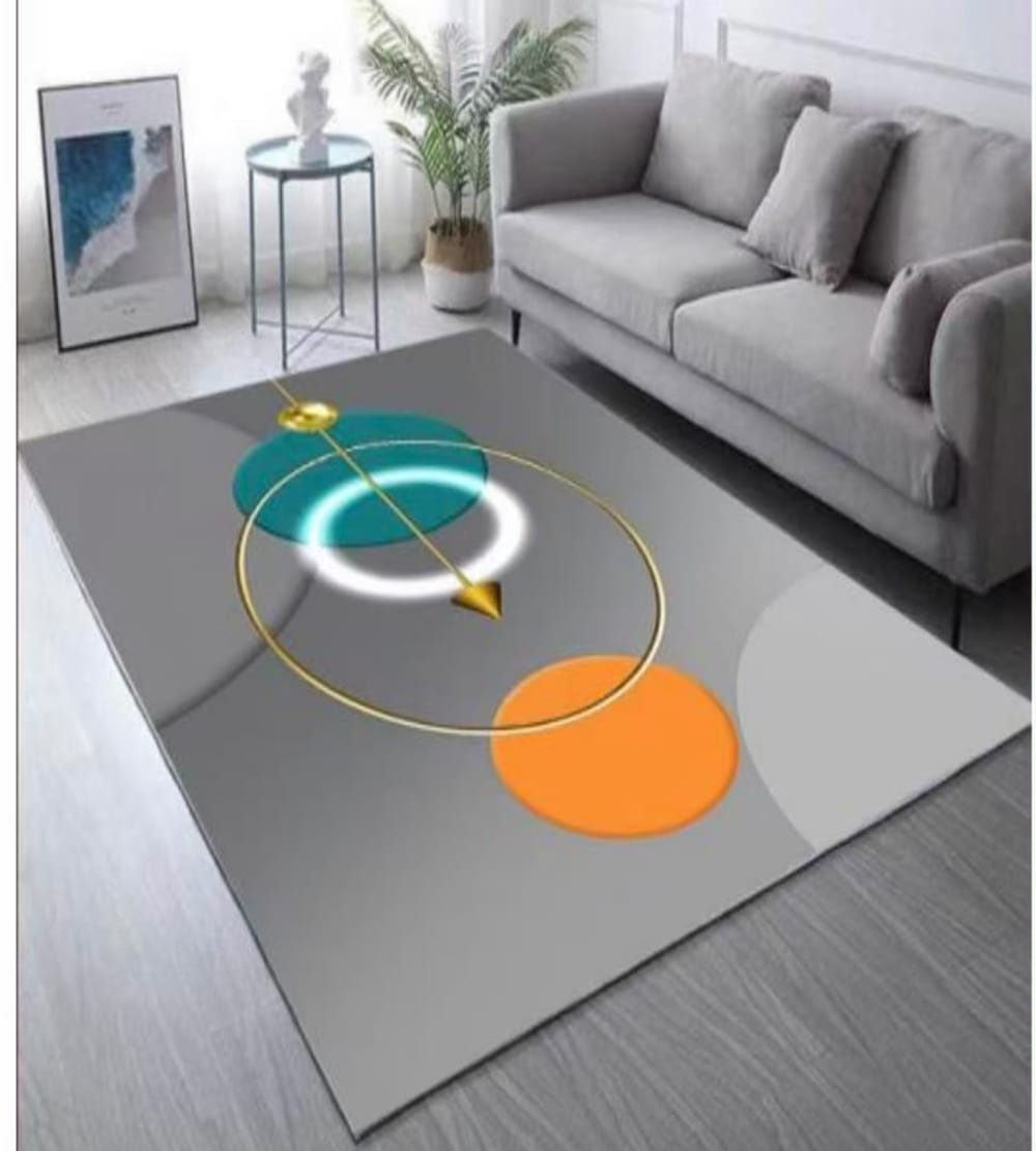 002 High quality 3D center rug 