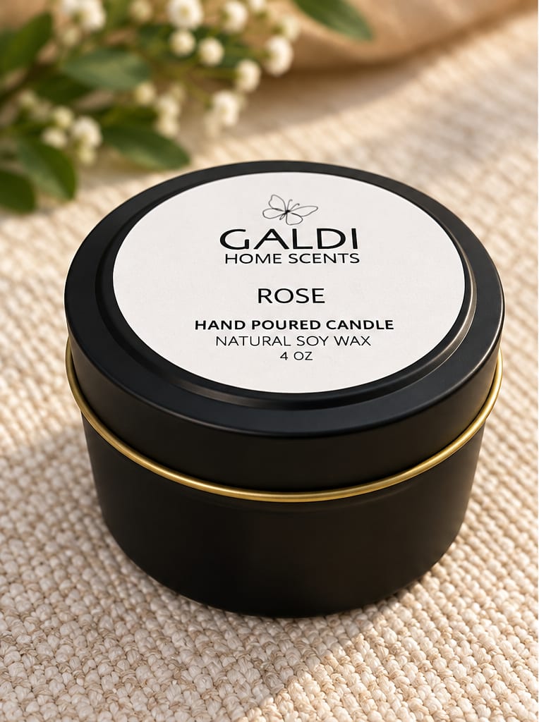 MIni Signature Can Natural Essential Oil Rose
