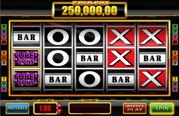 Super Spins Bar X Gold Slot Review