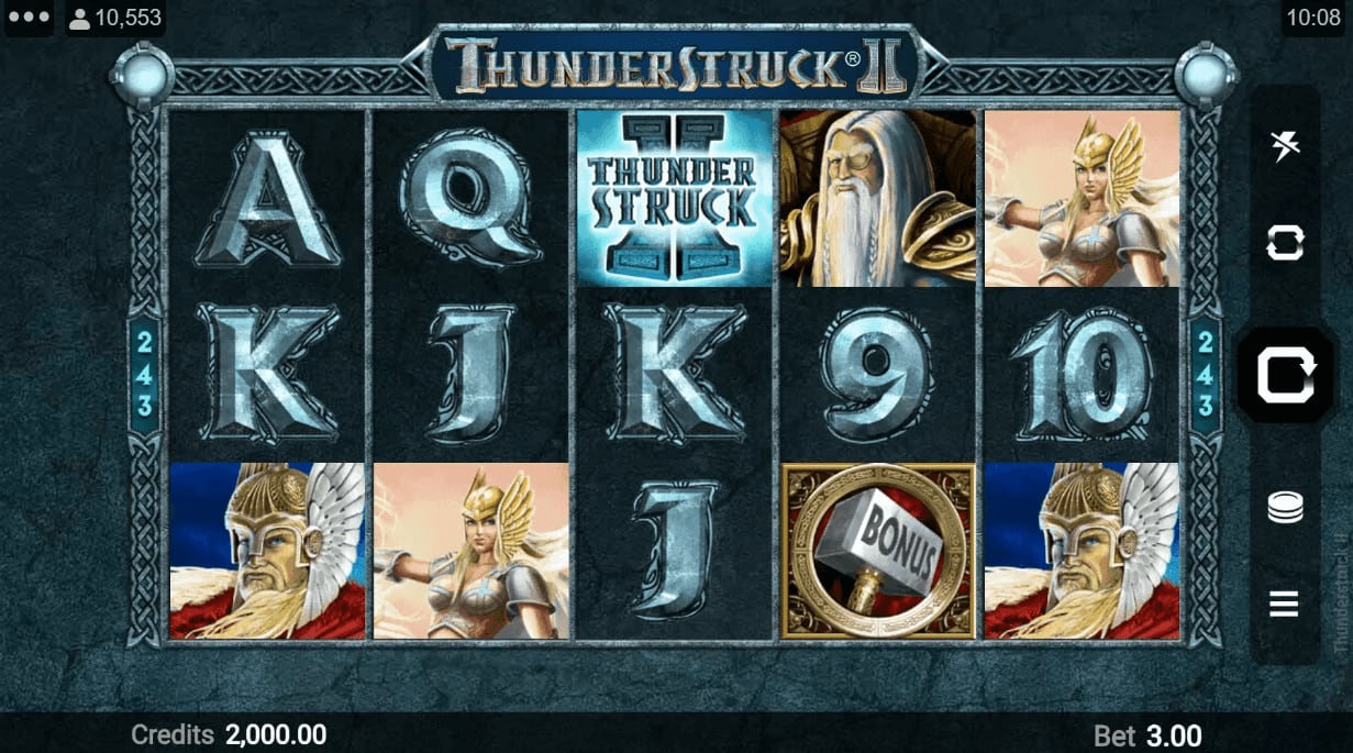 Thunderstruck II Slot