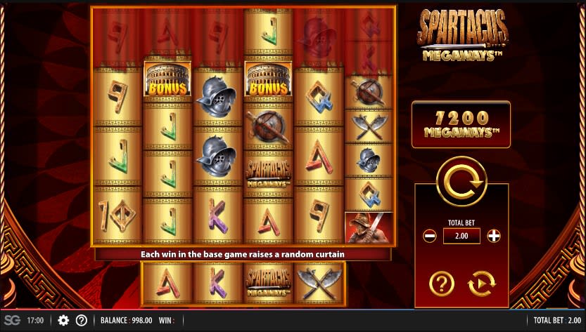 spartacus free slots online