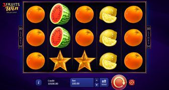 3 Fruits Win: 10 Lines Slot 3 Fruits Win: 10 Lines Slot