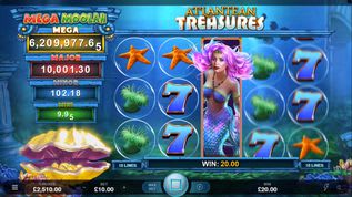 Atlantean Treasures Mega Moolah Slot Atlantean Treasures Mega Moolah Slot