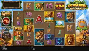 Big Cat King Megaways Slot Big Cat King Megaways Slot