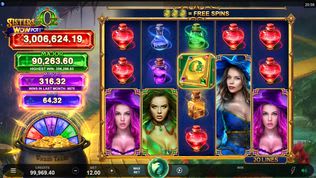 Sisters of Oz WowPot Slot Sisters of Oz WowPot Slot
