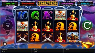 Genie Jackpots Vegas Millions Slot Genie Jackpots Vegas Millions Slot