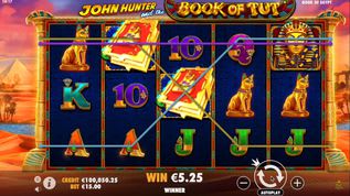 John Hunter and the Book of Tut Slot John Hunter and the Book of Tut Slot