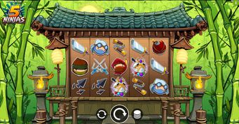 Legend Of The 5 Ninjas Slot Legend Of The 5 Ninjas Slot