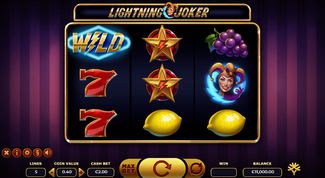 Lightning Joker Slot Lightning Joker Slot