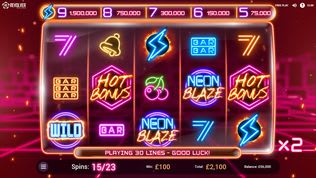 Neon Blaze Slot Neon Blaze Slot