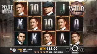 Peaky Blinders Slot Peaky Blinders Slot