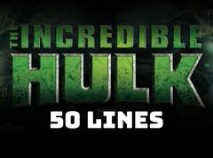 The Incredible Hulk 50 Lines Slot The Incredible Hulk 50 Lines Slot