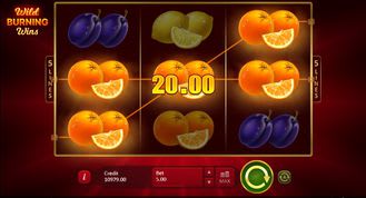 Wild Burning Wins: 5 Lines Slot Wild Burning Wins: 5 Lines Slot