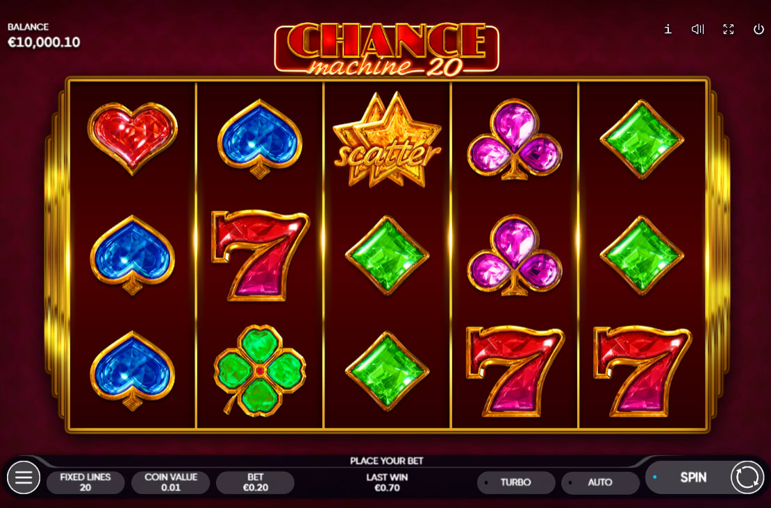 Chance Machine 20 Slot Chance Machine 20 Slot