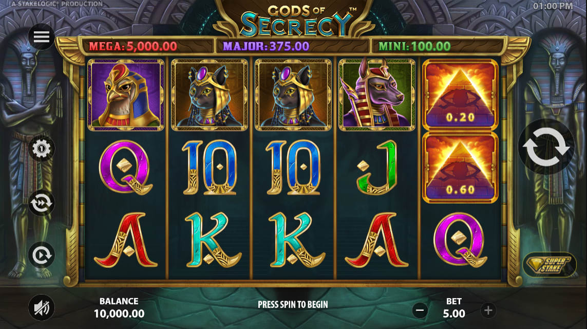 Gods of Secrecy Slot Gods of Secrecy Slot