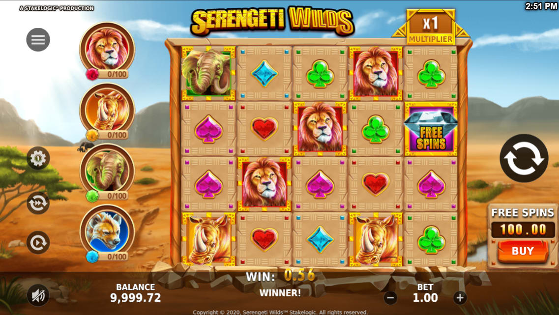 Serengeti Wilds Slot Serengeti Wilds Slot