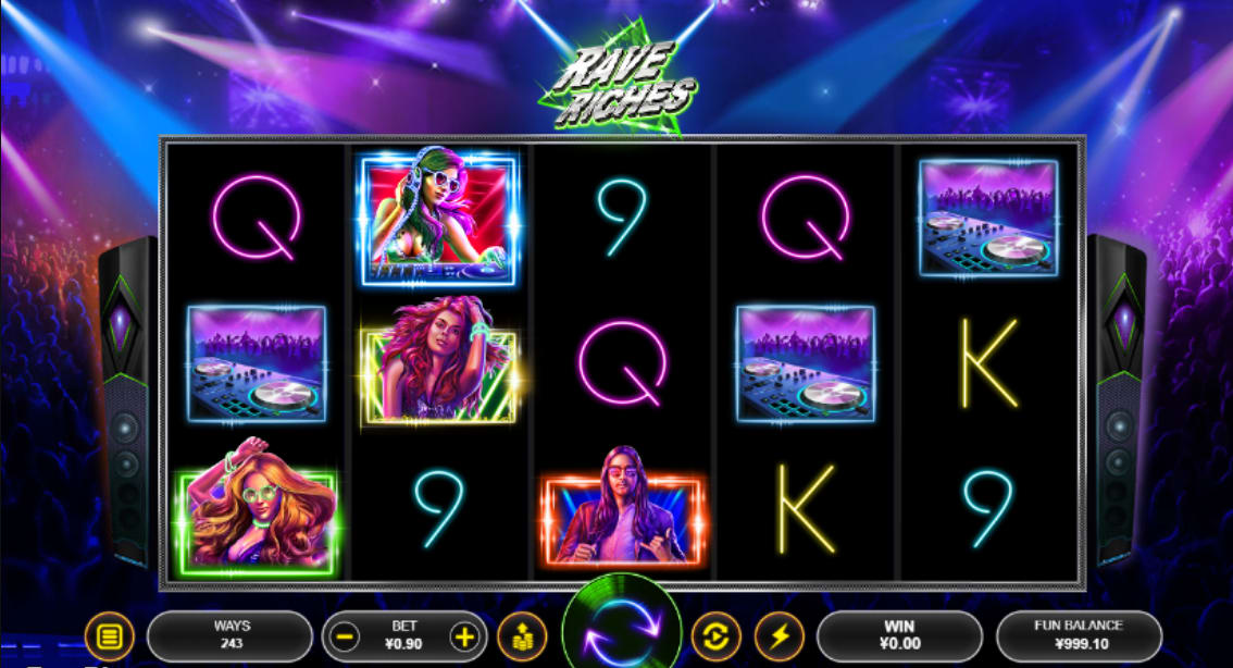 Rave Riches Slot Rave Riches Slot