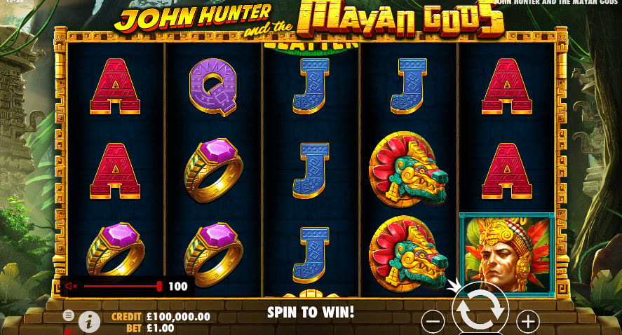 John Hunter and the Mayan Gods Slot John Hunter and the Mayan Gods Slot
