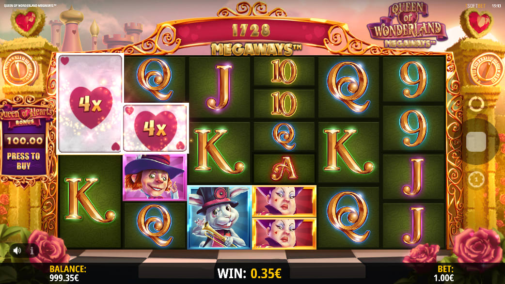 Queen of Wonderland Megaways Slot Queen of Wonderland Megaways Slot