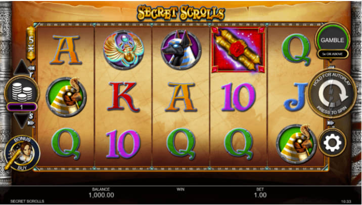 Secret Scrolls Slot Secret Scrolls Slot