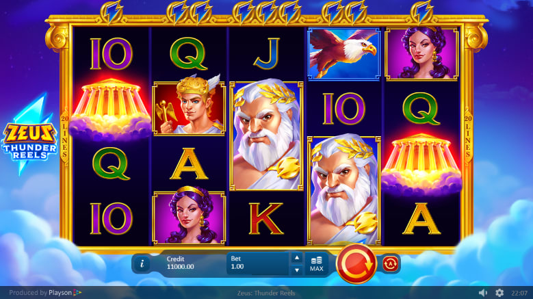 Zeus: Thunder Reels Slot Zeus: Thunder Reels Slot