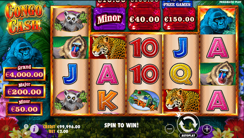Congo Cash Slot Congo Cash Slot