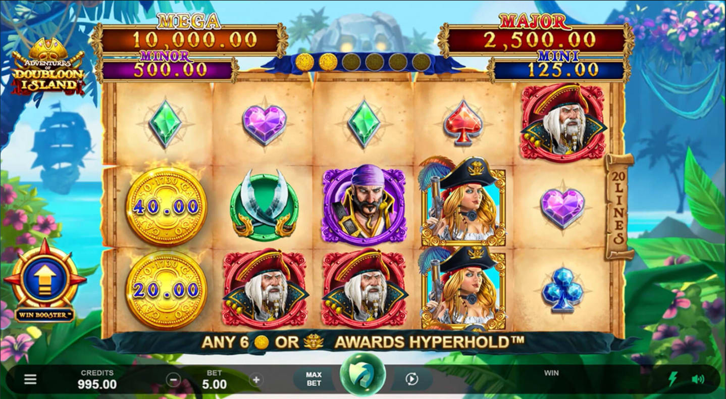 Adventures of Doubloon Island Slot Adventures of Doubloon Island Slot