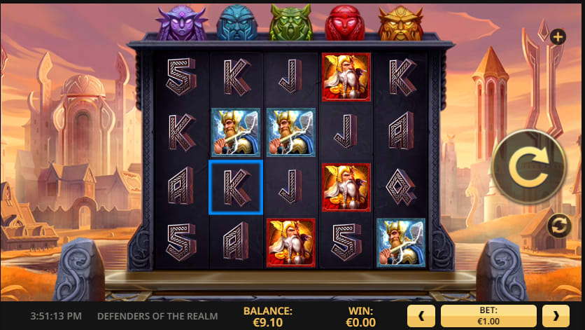 Defenders of the Realm Slot Defenders of the Realm Slot