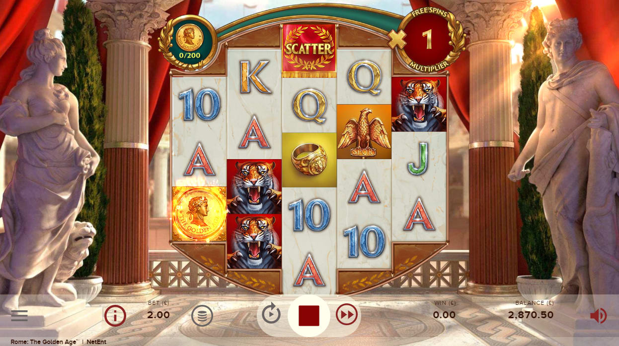 Rome: The Golden Age Slot Rome: The Golden Age Slot