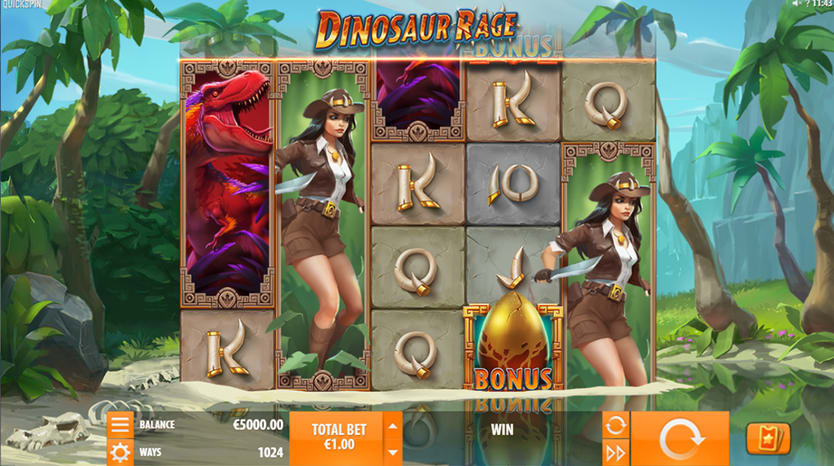 Dinosaur Rage Slot Dinosaur Rage Slot