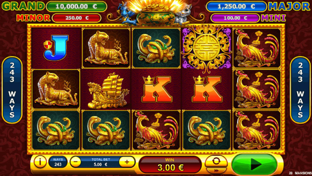 28 Mansions Slot 28 Mansions Slot