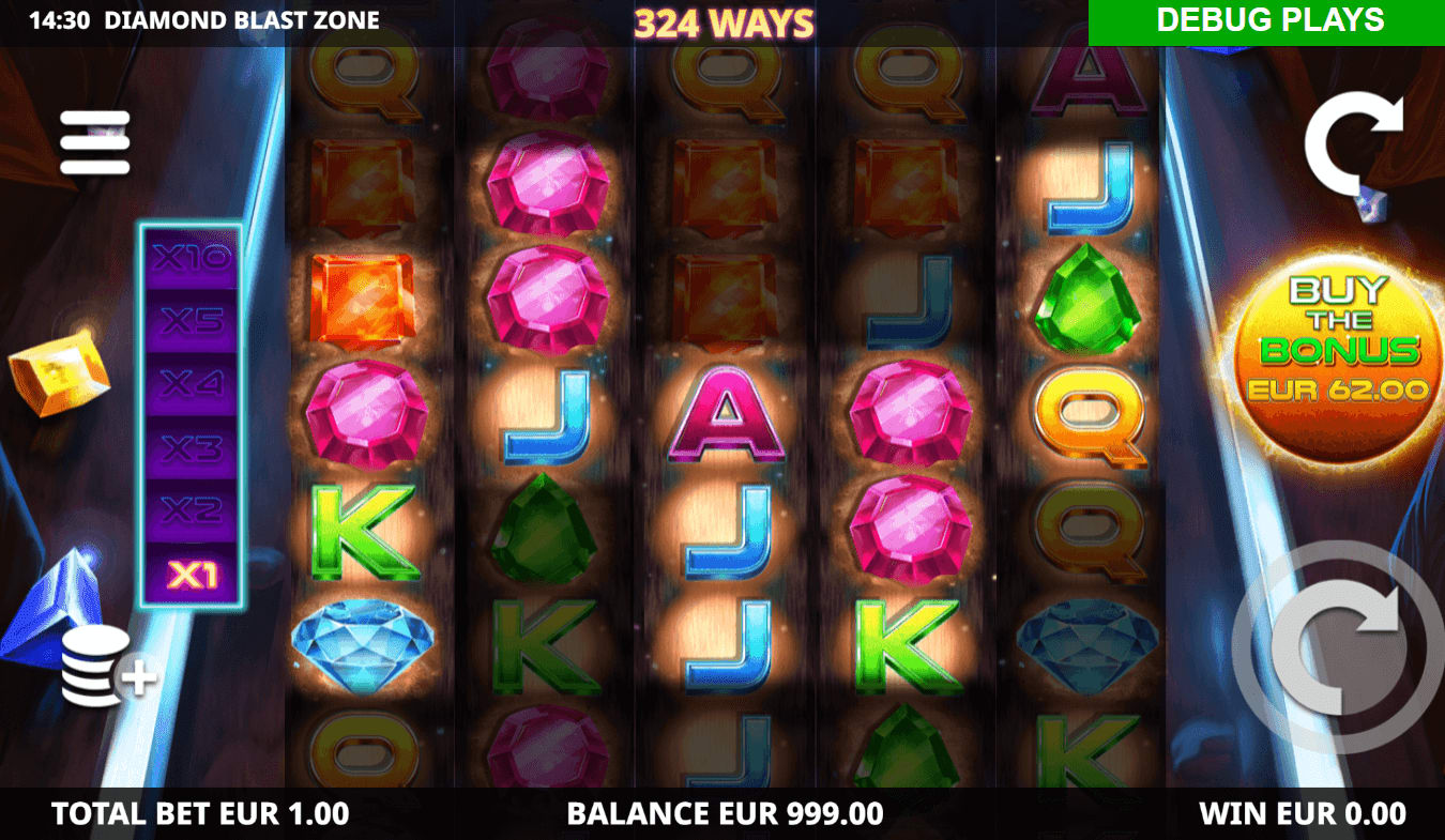Diamond Blast Zone Slot Diamond Blast Zone Slot