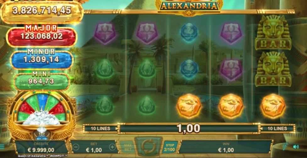 Queen of Alexandria: WowPot Slot Queen of Alexandria: WowPot Slot