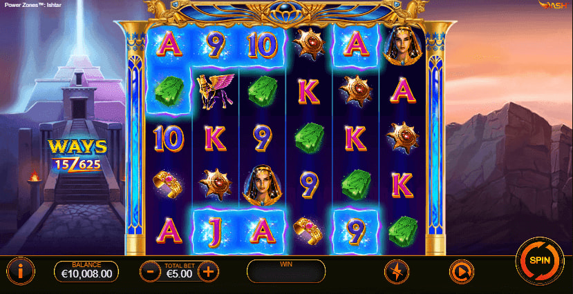 Ishtar: Power Zones Slot Ishtar: Power Zones Slot