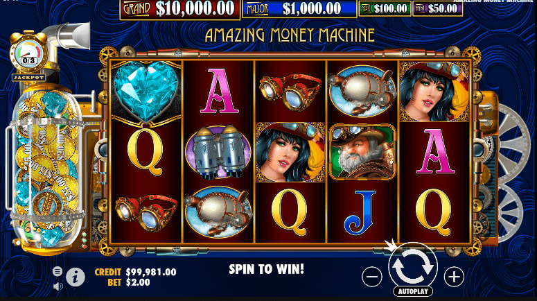 The Amazing Money Machine Slot The Amazing Money Machine Slot