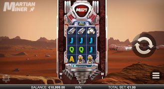 Martian Miner Infinity Reels Slot Martian Miner Infinity Reels Slot