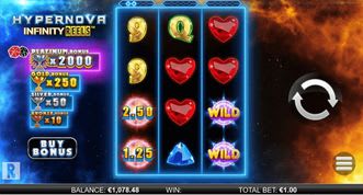Hypernova Infinity Reels Slot Hypernova Infinity Reels Slot