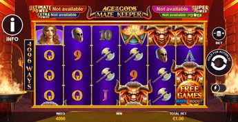 Age of the Gods Maze Keeper Slot Age of the Gods Maze Keeper Slot