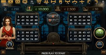 Immortal Romance Video Bingo Slot Immortal Romance Video Bingo Slot