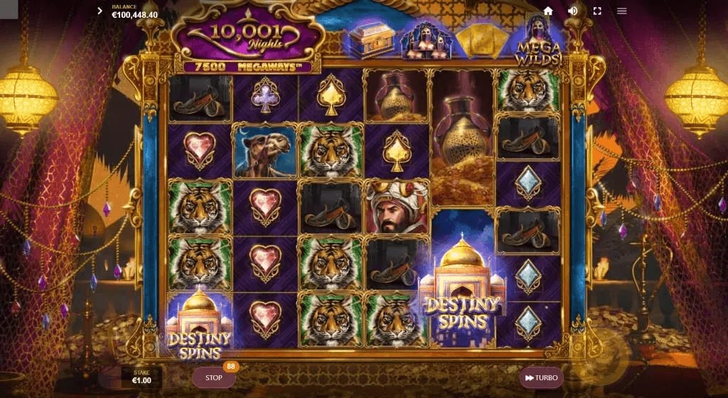 10001 Nights Slot - Free Play in Demo Mode