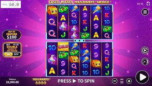 Disco Mania Megaways Merge Slot Disco Mania Megaways Merge Slot