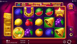 Miss Cherry Fruits Jackpot Party Slot Miss Cherry Fruits Jackpot Party Slot