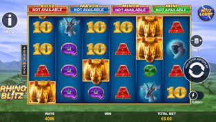 Rhino Blitz Slot Rhino Blitz Slot