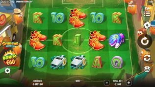 Spinions Game Day Slot Spinions Game Day Slot