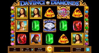 Da Vinci Diamonds Slot Da Vinci Diamonds Slot