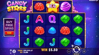 Candy Stars Slot Candy Stars Slot